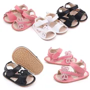 Baby Girls Grasshopper Sandals – Soft Anti-Slip Summer Sandals for Infants (6-18 Months)_img_0