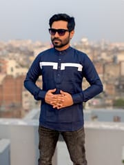 contrast cotton katua nevy blue color_img_0