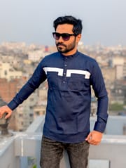contrast cotton katua nevy blue color_img_1