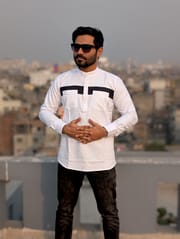 Contrast cotton katua white color_img_1