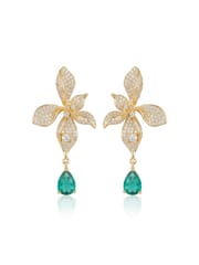 European and American Cross-border Silver Needle Zircon Tassel Earrings Light Luxury High-end Atmospheric Earrings Fashion Niche Earrings Wholesale Women._img_0