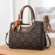 Embroidered Floral & Butterfly Top-Handle Bag with Decorative Scarf and Gold Hardware._img_2