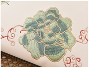 Embroidered Floral & Butterfly Top-Handle Bag with Decorative Scarf and Gold Hardware._img_4