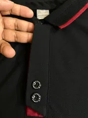 Premium Designer Icon PK Cotton Polo - Black_img_2