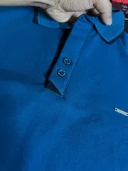 Premium Designer Icon PK Cotton Polo - Sailor Blue_img_1