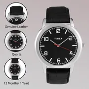 Timex Black Dial Analog Watch - For Men_img_5