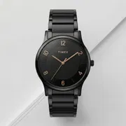 TIMEX Black Dial Stainless Steel Analog Watch_img_0