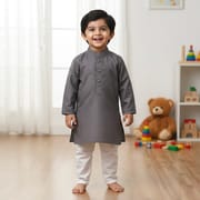 Kids Boy Premium Elegant China Cotton EID Panjabi with Pant (2 to 8 years)_img_0