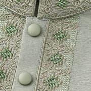 Kids Boy Premium Elegant China Vangchur Green EID Panjabi with Pant (1 to 7 years)_img_4