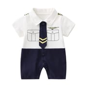 Baby Air Force Officer Romper Dress Only (0 to 18 months)_img_1