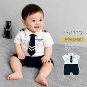 Baby Air Force Officer Romper Dress Only (0 to 18 months)_img_0