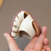 Kids Girls Cross Strap Summer Beach Leather Sandals (1.5 to 5 years)_img_8