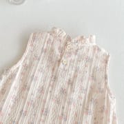 Baby Girl Floral Ruffle Soft Sleeveless Princess Party Dress (0 to 5 years) for yours ANGEL_img_6