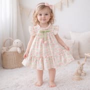 Baby Girl Bunny Soft Cotton Summer Tulip Dress (0–4 Years)_img_0