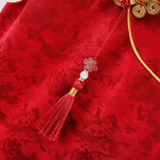 Baby Girl Elegant Traditional Style Red Party Dress (6 months to 3 years) for your ANGEL_img_4