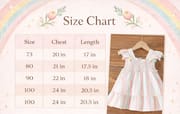 Baby Girls Pom Pom Sleeves Rainbow Summer Dress (0 to 3 years)_img_6