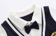 Baby Summer Cotton Bow Tie Romper Dress Only (0 to 18 months)_img_3