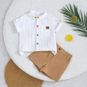 Baby Boys Summer Stylish Shirt & Shorts Set (3 to 24 months) for your ANGEL_img_0