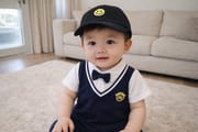 Baby Summer Cotton Bow Tie Romper Dress Only (0 to 18 months)_img_0