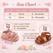 Baby Girls Summer Soft Anti-Slip Sole Toddler Sandal (6 to 18 months)_img_2