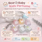 Baby Kids Perfume (50ml)– Sweet Fruity Gentle Fragrance for Babies & Children (Cute Cartoon Bottle)_img_1