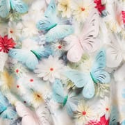 Kids Mint Green Butterfly Floral Girls Outfit Set (1 to 6 years)_img_10