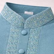 Kids Boy Premium Elegant China Saffron EID Panjabi with Pant (2 to 8 years)_img_7