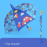 Kids Cartoon Printed Umbrella for Boys & Girls – Waterproof, UV Protection, Transparent Cover Safety Umbrella_img_12