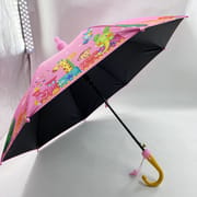 Kids Cartoon Printed Umbrella for Boys & Girls – Waterproof, UV Protection, Transparent Cover Safety Umbrella_img_1