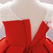 Kids Girls Luxury Red Princess Party Dress (6 months to 3 years) for your ANGEL_img_8