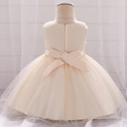 Kids Girls Elegant Princess Butterfly Embroidery Party Dress ( 6 to 24 months)_img_7