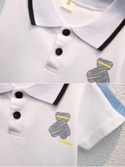 Baby Boy Stylish Polo T-Shirt & Denim Shorts Summer Set (6 Months – 3 Years)_img_6