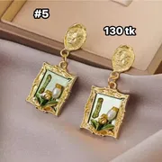 NS5041-Oil Painting Earrings_img_4