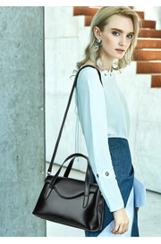 Atmospheric Popular Bag Crossbody Large Capacity Handbag(BLACK)_img_2