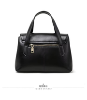 Atmospheric Popular Bag Crossbody Large Capacity Handbag(BLACK)_img_1