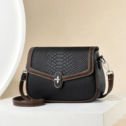 Small Handbags PU Leather High Quality Shoulder Bags for Lady Fashion(Black)_img_0