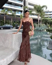 Floral Embroidered Party Gown_img_5
