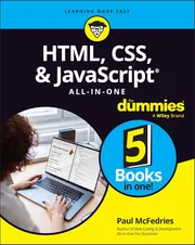 HTML, CSS, and JavaScript All-In-One for Dummies Book by Paul McFedries_img_0