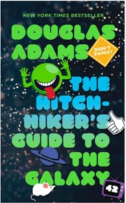 The Hitchhiker's Guide to the GalaxyNovel by Douglas Adams_img_0