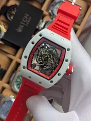 Richard Mille Red White Quartz Watch_img_0