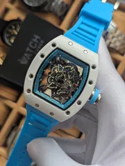 Richard Mille Blue White Quartz Watch_img_0