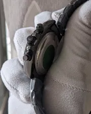 Rolex Rainbow Chain Black Quartz Watch_img_2