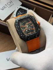 RM Orange & Black Quartz Watch_img_1