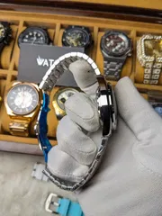 Omega Sky Blue Quartz Watch_img_2