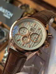 Tag Heuer Carrera Rose Gold Brown belt_img_0