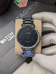 Casio Quartz Watch Black Face_img_1