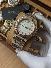 Versace Quartz Watch Silver body White dial_img_0