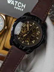 Fossil Matte Black Mechanical Watch_img_0