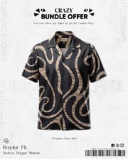 PSH14 Men's Premium China  Printed Casual Shirt_img_1