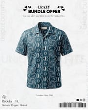 PSH2 Men's Premium China  Printed Casual Shirt_img_0
